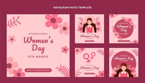 Vector flat international women's day in... | Premium Vector #Freepik #vector #8m #assortment #instagram-event #women-equality Women Equality, Instagram Event, Study Room Decor, International Women’s Day, International Women's Day, Woman’s Day, Women's Day, Study Room, International Womens Day