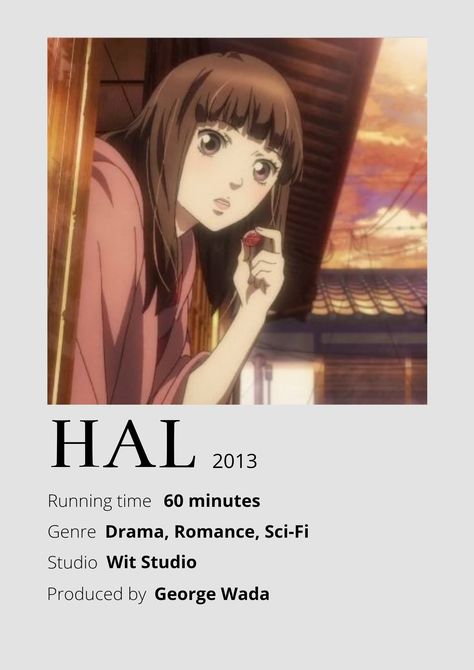 Sci Fi, Hal Anime, Anime Minimalist Poster, Poster Information, Anime Recommendations, Minimalist Poster, Anime Wallpaper, Drama, Romance