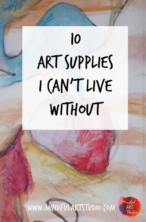 Creativity Boosters, Art Journal Supplies, Art Supplies Gift, Gifts For Artists, Art Journaling Supplies, Art Supplies List, Mindful Art, Art Supplies Storage, Journaling Art