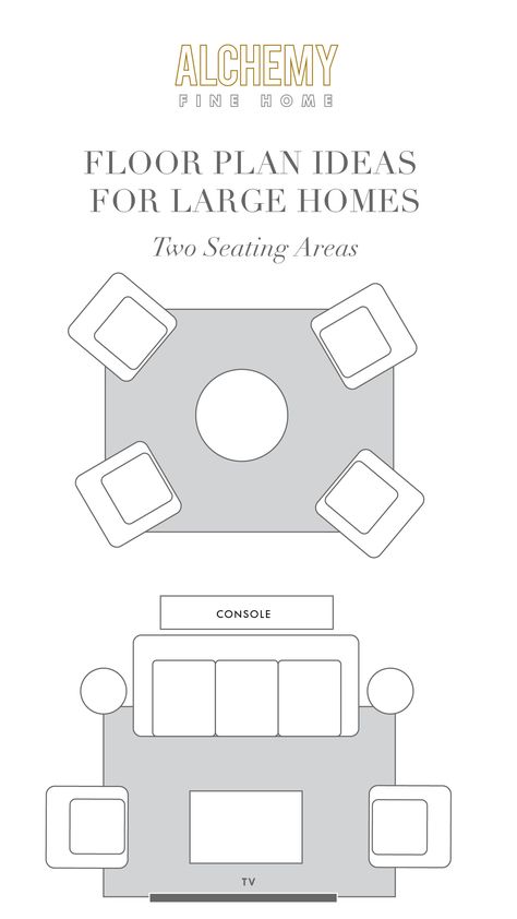 Large Living Room Layout Fireplace, Sitting Room Floor Plan, Double Living Room Layout Seating Areas, Multiple Seating Areas In One Room, Two Sitting Areas Living Room Layout, Informal Seating Living Rooms, Long Living Room With Two Seating Areas, Sitting Area Instead Of Dining Room, Living Room 2 Seating Areas