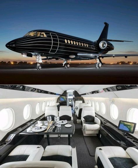 Billionaire Private Jet, Cessna Citation X Private Jets, Learjet Private Jets, Private Jets Luxury, Private Airplane Luxury, Black Private Jet, Private Jet Black, Airplane Luxury, Private Jet Luxury