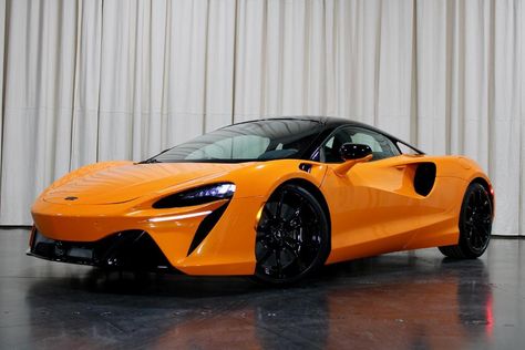 New 2023 McLaren Artura For Sale $258,880 | Cars.com Orange Mclaren, Mclaren Artura, 2023 Mclaren, Ad Car, Packing Car, Orange Interior, Dream Machine, New 2023, Infotainment System