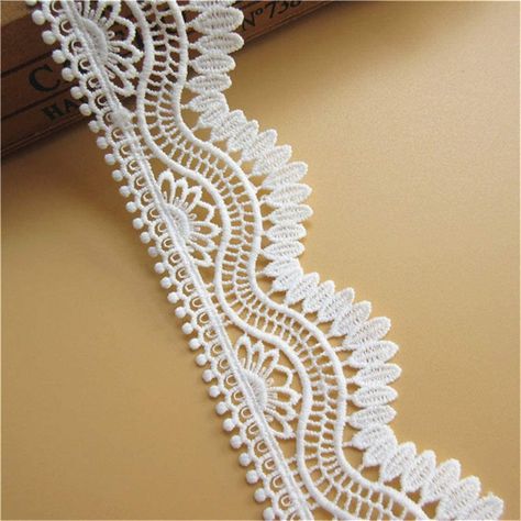 Lace Fancy, Wedding Applique, Diy Crochet Patterns, Bridal Gift Wrapping Ideas, Ribbon Wedding, Sewing Crafts Tutorials, Crochet Lace Edging, Embroidery Design Download, Crochet Lace Pattern