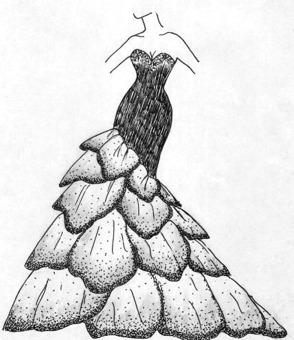 Ball Gown Fashion Illustration, Ball Gown Sketches Design, Top Design Drawing, Gown Drawing Sketches, Gown Sketches Design, Gown Sketch, Gown Drawing, Mermaid Top, Fashion Design Drawing