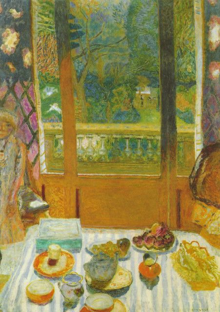 Z19 - Pierre Bonnard - Dining Room Overlooking the Garden … | Flickr Paul Gauguin, Édouard Vuillard, Maurice Denis, Edouard Vuillard, Interior Paintings, Pierre Bonnard, Post Impressionism, Post Impressionists, The Breakfast