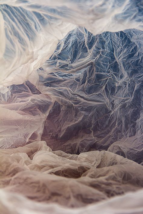 Plastic Bag Landscapes made with recycled plastics, lights & coloured backgrounds // Vilde Rolfsen #art Peisaj Abstract, Maps Design, Foto Macro, Instalation Art, Texture Inspiration, Art Texture, Color Textures, Art Plastique, Texture Art