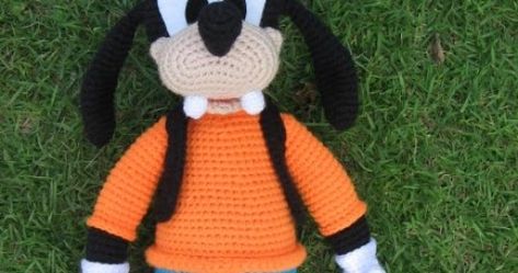 Goofy Crochet Amigurumi     This crochet pattern / tutorial is available for free...      Full post:  Big Goofy Amigurumi Amigurumi Patterns, Goofy Crochet Pattern, Crochet Goofy Pattern, Goofy Crochet Pattern Free, Goofy Crochet, Knit Animals, Crocheted Things, Disney Au, Crochet Pattern Tutorial