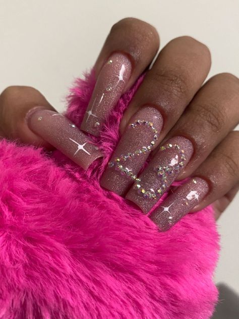 party nails parties nails party nail party nails designs party nail designs party nail design party party nail inspo party ideas party style birthday nails birthday nail ideas birthday nail inspo Virgo Pink Nails, Hot Pink 21st Birthday Nails, 23 Birthday Nails Design, Extra Birthday Nails Scorpio, Birthday Nails With Year, 22 Bday Nails, 21sr Birthday Nails, Nails Ideas For 18th Birthday, Birthday Nails 22 Years Old