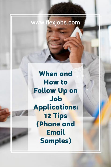 Of course, you want to follow up without coming across as pushy. And, because of the pandemic, it’s hard to know how and when to follow up without seeming demanding during a time when many hiring managers already have their hands full. But, there are steps you can take to follow up on your job application without ruining your chances of landing a new job. Following Up On A Job Application, How To Follow Up On A Job Application, Job Applications, Work Flow, Job Search Tips, Flexible Working, Handy Dandy, Phone Calls, Job Offer