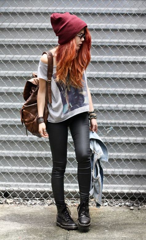 Hipster Chic Outfits, Dr Martens Fashion, Grunge Style Outfits, Festival Mode, Look Grunge, Mode Rock, Hipster Chic, Hipster Grunge, Mens Fashion Edgy