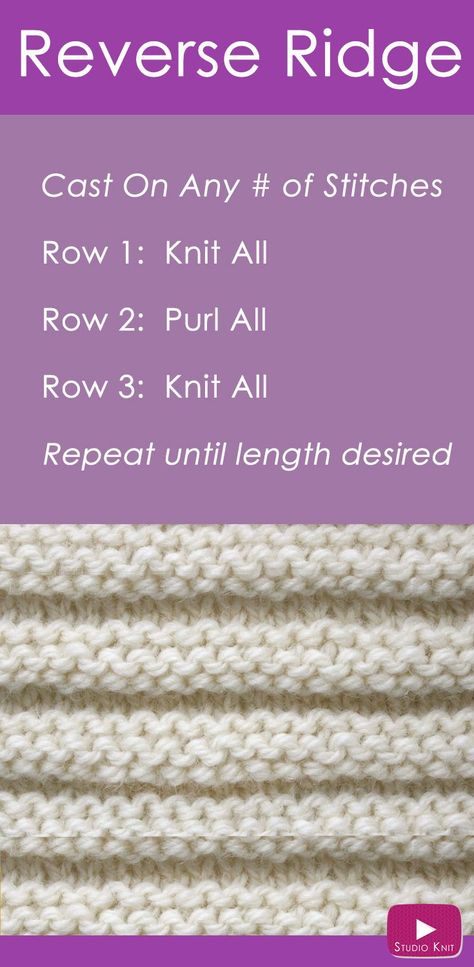 Knit Stitches, Crochet And Knitting Patterns Free, Knitting 101, Loom Knitting Stitches, Bamboo Knitting Needles, Studio Knit, Knitting Tips, Knitting Stiches, Knitting Instructions