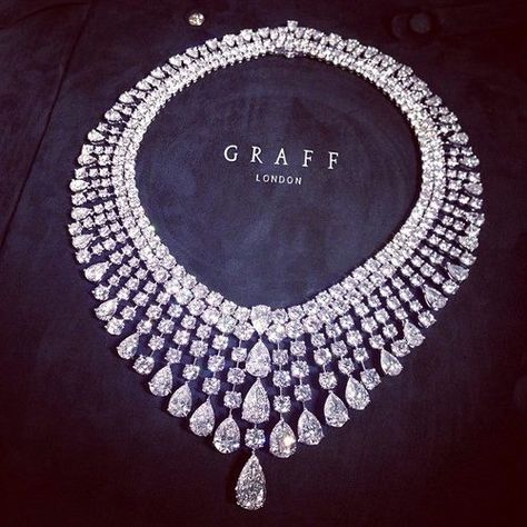 ❤ Pear Shaped Diamond Necklace, Graff Diamonds, Fabulous Jewelry, Pear Shaped Diamond, Diamond Are A Girls Best Friend, Gorgeous Jewelry, Dream Jewelry, High Jewelry, Bling Bling