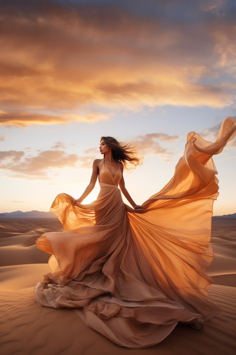 Greek Goddess Photography, Desert Editorial Photoshoot, Flowing Dress Photography, Goddess Inspired Photoshoot, Creative Outdoor Photoshoot Ideas, Thirty Photoshoot, Phoenix Photoshoot, Desert Photoshoot Outfit, Jade Tattoo