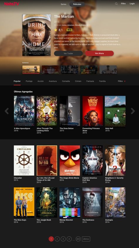 Cinema Theme, Web Movie, Movie Site, Web Design Examples, Website Structure, Navigation Design, Movie App, Banner Design Inspiration, Movie Website