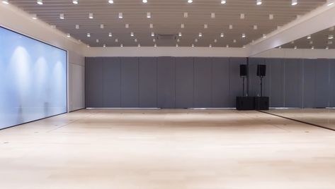 Sm Dance Room, Dance Room In House, Dance Studio Design, Dance Studio Decor, Dance Room, Practice Room, Home Music Rooms, Dance Rooms, Big Mirror