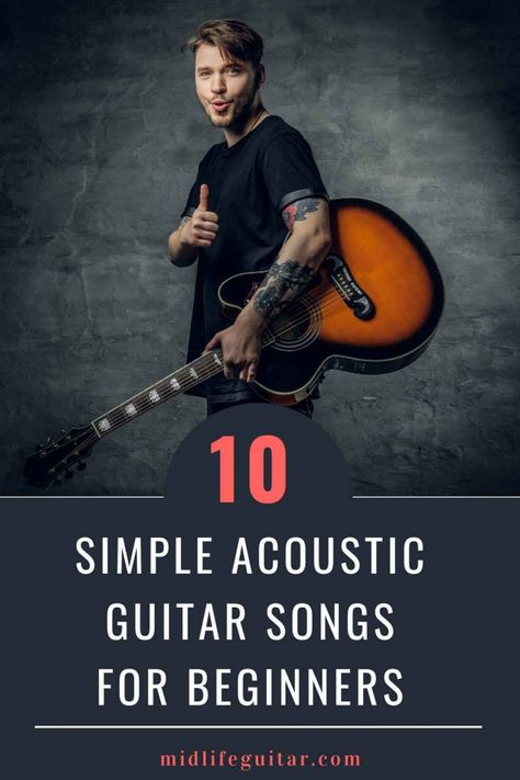 Easy Guitar Songs Chords, Acoustic Guitar Songs, Learn Guitar Beginner, Guitar Lessons Fingerpicking, Learn Guitar Songs, Learn Acoustic Guitar, Akordy Gitarowe, Guitar Songs For Beginners, Guitar Strumming