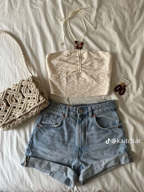 Summer Outfits Amazon, Summer Outfits Alt, Amazon Summer Outfits, Summer Outfits Aesthetic Vintage, Casual Summer Outfits For School, Outfits Aesthetic Vintage, Alt Summer, Outfits Alt, Outfits Asian