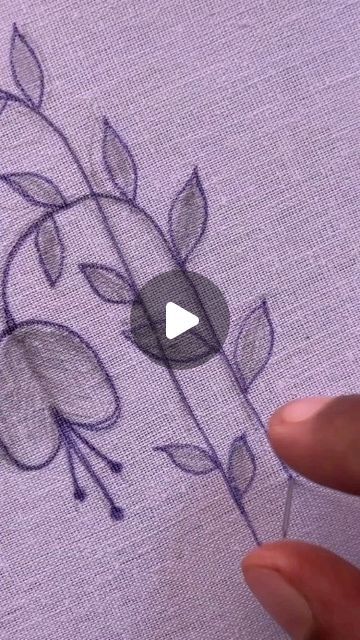 Crazy Quilting, Simple Aari Design, Aari Design, Ribbon Roses, Aari Work, Ribbon Embroidery, Crazy Quilts, Design Working, Embroidery Design