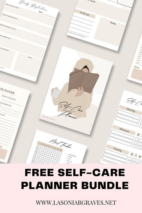 FREE SELF-CARE PLANNER digitalnotebook #notioncourseplanner #minimaldigitalplanner. Self Care Template Aesthetic, Self Care Stickers Free Printable, Beauty Planner Free Printable, Goodnotes Template Free Self Care, Selfcare Planner Printable, Self Care Printable Worksheets, Skincare Planner Printable Free, Free Life Planner Printables, Printable Self Care Journal