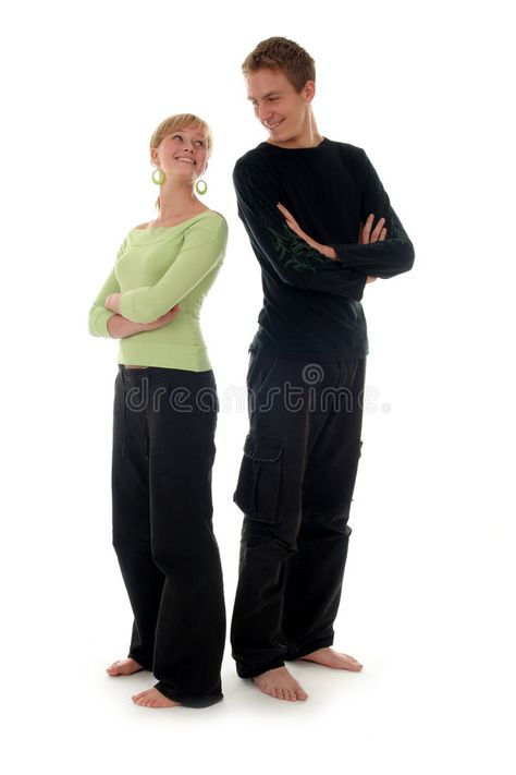 Couple standing back to back. Young couple standing back to back , #spon, #standing, #Couple, #couple, #Young #ad Croquis, People Back To Back Reference, Carrying Someone Pose Reference Couple, Two People Standing Pose Reference, Two People Poses Standing, Duo Standing Pose Reference, Walking And Talking Pose, Pose Stock Photo, Couple Back To Back Reference