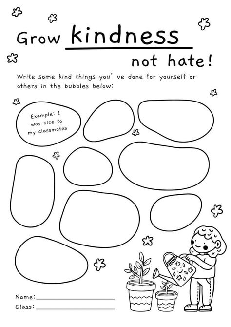 Simple Doodle Kindness Activities Worksheet Positive Actions Activities, Get To Know You Counseling Activities, Respecting Differences Activities, Spring Sel Activities For Kids, Self Care Activities For Preschoolers, Kindness Worksheets Free Printable, I Feel Statements Worksheet, Kindness Activity For Kids, Mindfulness Worksheets For Kids