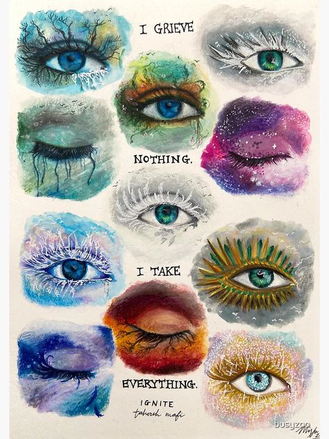 Shatter Me Book Series, Eyes Journal, Shatter Me Book, Shatter Me Fan Art, The Shatter Me Series, Shatter Me Warner, Painting Eyes, Shatter Me Quotes, Eye Designs