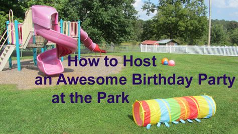 Diy Park Birthday Party, Park Playground Birthday Party, Birthday Party At Playground, Birthday Party Park Decorations, Birthdays At The Park, Birthday Party In Park Ideas, Outdoor 3rd Birthday Party, Birthday Party At A Park Ideas, Birthday In The Park Ideas