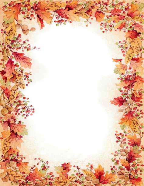 Quick View - 207LP - Autumn Indiancorn Border Paper Printable, Paper Borders, Autumn Frame, Fall Journal, Fall Borders, Printable Border, Free Fall Printables, Fall Frames, Autumn Invitations