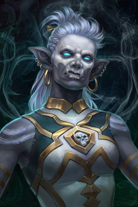 ArtStation - WoW Characters, Oxana Che Half Dark Elf, World Of Warcraft Art, Cosplay League Of Legends, World Of Warcraft Characters, Warcraft Characters, Half Elf, Warcraft Art, Fantasy Portraits, Fantasy Races