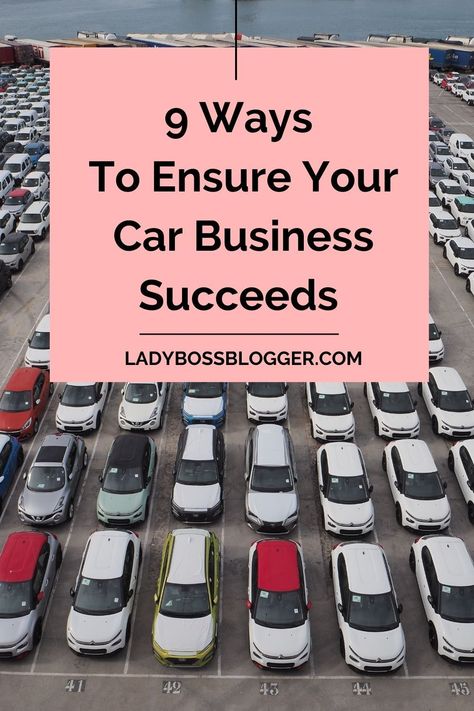 Car dealership profitability depends on changing environmental mindsets, the stock market, industry competition, and technological requirements. If you are an auto dealer who wants to guarantee the long-term success of your business, you will need to adapt in one way or another to meet your consumer expectations. Here are nine ways to ensure your car business thrives profitably in this age. #carbusiness #ladyboss #success How To Start A Car Rental Business, Car Dealership Aesthetic, Car Dealership Design, Car Marketing, Startup Business Plan Template, Free Business Tools, Reselling Business, Startup Quotes, Small Business Start Up