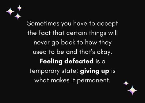 This list of quotes about feeling defeated is full of relatable quotes, as well as some motivational quotes for overcoming defeat. Quotes About Feeling Defeated, Feeling Defeated Quotes, Quotes About Feeling, Defeated Quotes, Feelings List, Comforting Words, Some Motivational Quotes, Feeling Defeated, Words Of Comfort