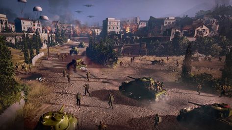 The first new Company Of Heroes in a decade covers the Italian and North African fronts of WW2 but what new ideas does it bring to the RTS genre? Company Of Heroes 2, Italian Campaign, Company Of Heroes, Age Of Empires, Western Front, Hero 3, Strategy Games, Historical Events, Second World