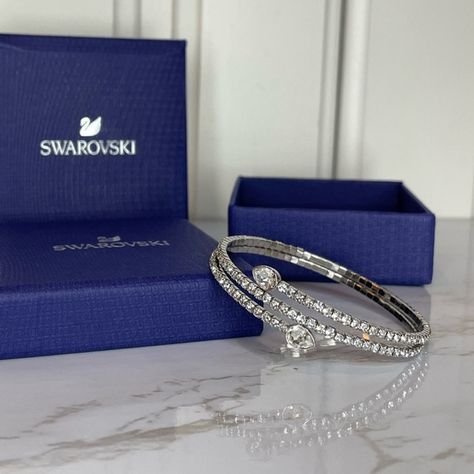 Swarovski bracelet Swarovski Jewelry Set, Swavorski Bracelet, Swavorski Jewelry, Swarovski Jewelry Bracelet, Swarovski Outfit, Luxury Jewelry Gift, Swarovski Jewelry Necklace, Expensive Jewelry Luxury, Swarovski Bracelet