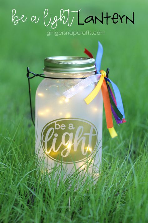 Ginger Snap Crafts: Be a Light Lantern & 5 More Girl’s Camp Craft Ideas {tutorial} Yw Camp Themes 2023, Church Camp Crafts, Camping Crafts For Adults, Girls Camp Themes, Young Women Camp Crafts, Lds Girls Camp Themes, Sukkot Activities, Girls Camp Activities, Lds Girls Camp
