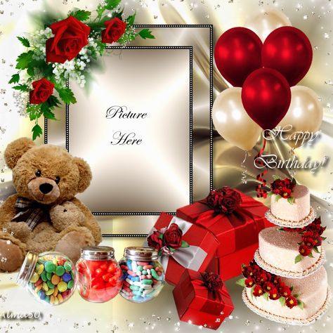 Happy Birthday ! #Alma50 #birthdays Birthday Wishes With Photo, Happy Birthday Cake Photo, Happy Birthday Cake Pictures, Happy Birthday Husband, Happy Birthday Wishes Photos, Happy Birthday Wishes Cake, Happy Birthday Cake Images, Birthday Photo Frame, Happy Birthday Greetings Friends