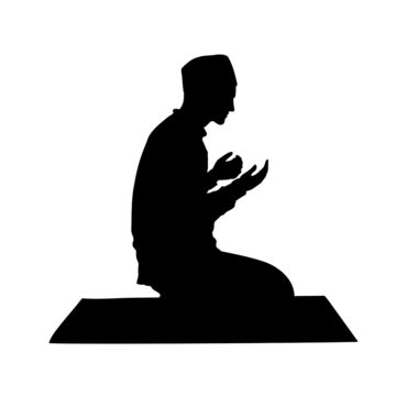 Praying Silhouette, Praying Art, Muslim Sign, Muslim Man Praying, Hope Background, Praying Woman, Man Praying, Muslim Man, Muslim Pray