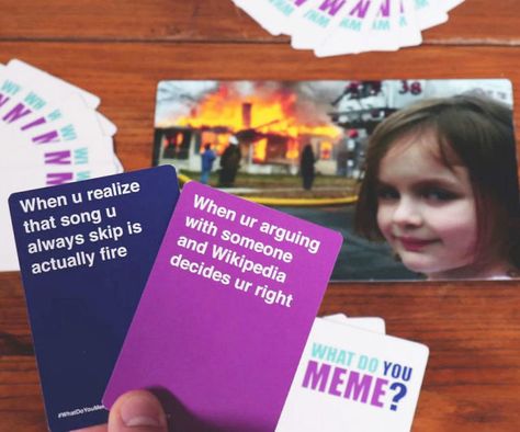 Make memes truly social by sharing them with friends and family in the real world with this “What Do You Meme” card game. The judge selects a… Humour, What Meme, Gifts For Programmers, What Do You Meme, Buy Pictures, Internet Memes, You Meme, Be With Someone, Meme Template