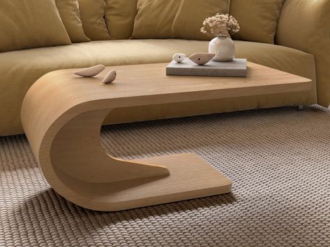 Tv Table Modern, Living Room Table Wood, Modern Tv Table, U Table, Dining Table And Desk, Modern Coffee Table Wood, Modern Wooden Table, Side Tables Wood, Eclectic Coffee Tables