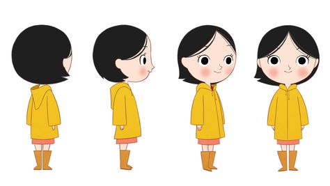 2d Cartoon Character Design, Character Design 2d, 2d Character Design, Cartoon Saloon, Kids Animation, 2d Character Animation, Character Turnaround, Song Of The Sea, Animation Character