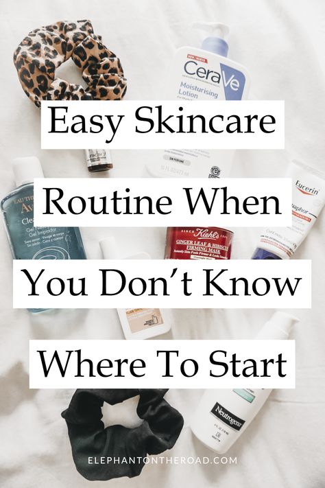 Easy Skincare Routine, Face Washing Routine, Skin Care Routine 40s, Easy Skincare, Face Skin Care Routine, Facial Routines, Face Routine, Skin Care Routine 30s, Night Time Skin Care Routine