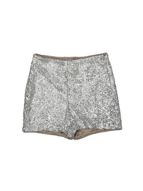 Express Shorts Size: 8 Bottoms - used. 100% Polyester | Express Shorts: Silver Bottoms - Size 8 Honey Costume, Silver Bottoms, Cute Group Halloween Costumes, Sparkly Shorts, Glitter Shorts, Silver Shorts, Tour Outfits, Express Shorts, Group Halloween