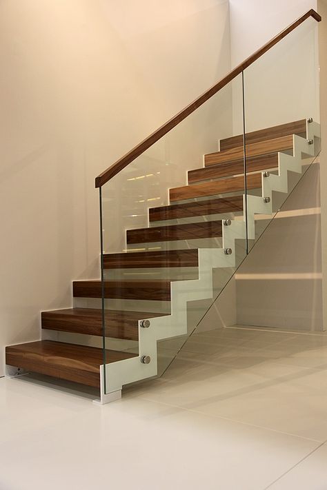 Stairs Shoe Storage, Under Stairs Shoe Storage, Tempered Glass Railing, Glass Railing Design, Glass Stairs Design, Glass Railing Stairs, Glass Handrail, Staircase Design Modern, Staircase Railing Design