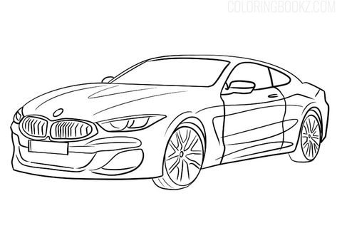 BMW 8 Series Coloring Page - Coloring Books #bmw #bmw8series #bmwm8 #bmwteam #bmwfamily #bmwcoloring #bmwcoloringpage #bmwcoloringpages #bmwcoloringbook #bmwdrawing #drawingbmw #bmwarts #bmwsketches #bmw8coloringpages #bmw20 #bmw2020 #bmw2021 #coloringpagesforadults #arts Coupe, Bmw Line Art, Bmw M3 Drawing, Bmw Coloring Pages, Bmw M5 Drawing, Bmw Drawing Easy, Bmw M4 Drawing, Bmw Car Drawing, Bmw Painting
