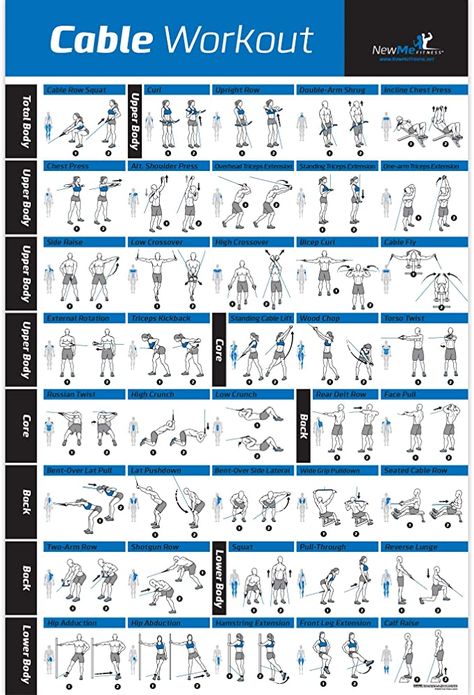 Cable Machine Exercises, Weight Machine Workout, Machine Exercises, Cable Machine Workout, Bowflex Workout, Gym Workouts Machines, Exercise Poster, Fitness Studio Training, Cable Workout