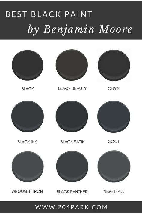 best black benjamin moore paint colors Benjamin Moore Soot Accent Wall, Black Iron Paint Benjamin Moore, Benjamin Moore Black Cabinets, Black Top Benjamin Moore, Black Iron Benjamin Moore, Bm Onyx Cabinets, Benjamin Moore Obsidian, Black Matte Paint Wall Colors, Black Horizon Benjamin Moore