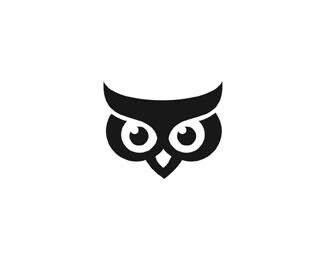 Owl icon Owl Tattoo Small, Owl Tattoo Drawings, Owl Graphic, Logo Personal, Owl Logo, Owl Tattoo Design, Owl Eyes, Animal Icon, Logo Luxury