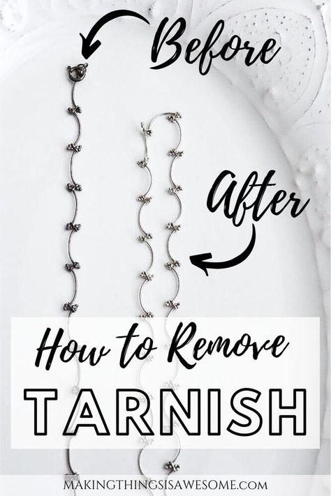Upcycling, Amigurumi Patterns, How To Keep Silver From Tarnishing, Cleaning Silver Jewelry Remove Tarnish, Natural Silver Cleaner, Clean Tarnished Silver Jewelry, Cleaning Tarnished Silver, Sterling Silver Jewelry Cleaner, Homemade Jewelry Cleaner
