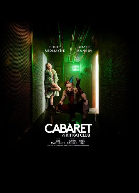 Cabaret at the Kit Kat Club Tickets, 2024 Showtimes & Locations | SeatGeek Cabaret Broadway, Christopher Isherwood, August Wilson, Jessie Buckley, Online Lottery, Eddie Redmayne, London Theatre, Kit Kat, Tony Awards