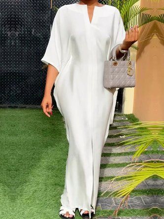 Couture, Maxi Dresses For Plus Size Women, Modest White Maxi Dress, Stylish Outfits For Wedding, White Boubou Styles For Women, African Luxury Fashion, Modest Chic Outfits Classy, Nigerian Kaftan For Women, Ankara Maxi Dress Classy