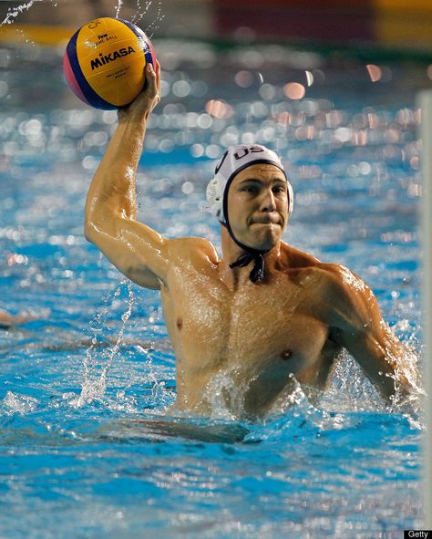 Ryan Bailey  from Long Beach Ryan Bailey, Usa Water Polo, Water Board, Sports Portraits, Polo Players, Football Passion, Water Polo Players, Physically Active, Sport Portraits